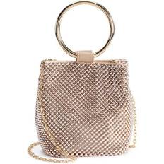 Jessica McClintock Gwen Ball Mesh Ring Wristlet Pouch