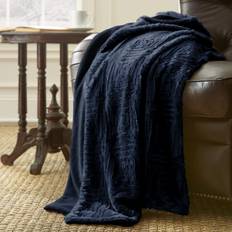 Amrapur Overseas Luxury Fur Indigo 50-in