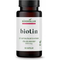 Vitaminer & Kosttilskudd Närokällan Biotin 5000 mcg 90