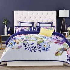 Christian Siriano New YorkR Garden Bloom Duvet Cover White, Multicolour, Yellow