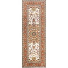 Carpets & Rugs My Magic Carpet Zahara 2'6 X White, Brown, Orange