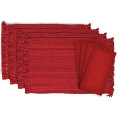 Red Place Mats Zingz & Thingz Variegated Place Mat Red