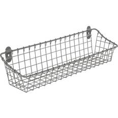 Spectrum Diversified Vintage Cabinet & Wall-Mounted Basket