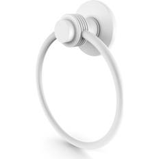 White Towel Rings Allied Brass Mercury Collection Ring