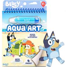 Coloring Books Bluey Aqua Art Pad