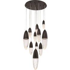 Pendant Lamps Eurofase Ecrou 12-Lights Grand