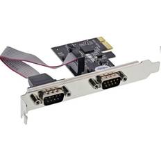 PCIe x2 - RS-232 Controller kort Longshine LCS-6321M