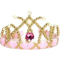Diadem Prinsesse Fløjlslyserød Deluxe