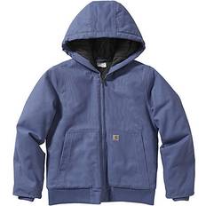 Carhartt Toddler's Canvas Insulated Hooded Active Jacket - Marlin