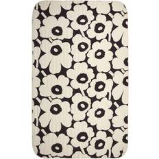 Blommiga Sängöverkast Marimekko Unikko Sängöverkast Beige, Svart (260x160cm)