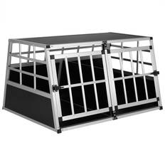 Dog car crate Car Crate Aluminium Sturdy Transport Box Hundetransportbox xl