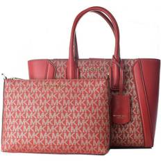 Mujer - Rojo Bolsos Michael Kors Bolso Mujer 35F2G6KC5V-CHILI-GLD Rojo (24x18x8cm) Transparente