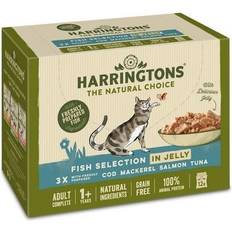 Harringtons Adult Wet Cat Food Fish in Jelly Multipack