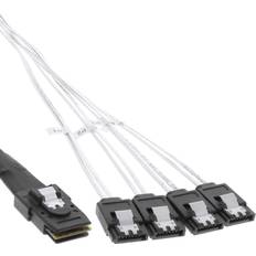 Mini sas sff 8087 InLine Mini SAS SFF-8087 to 4x SATA Cable