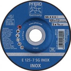 Pferd 62212623 Sg Inox Grinding disc (off-set) Diameter 125 mm Bore diameter 22.23 mm 10 pc(s)