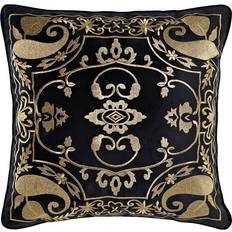 Guld Kompletta dekorationskuddar Dkd Home Decor Standard Komplett dekorationskudde Guld, Svart (45x45cm)