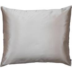 Hovedpudebetræk ByBarb Silk Pillow Case Hovedpudebetræk Beige, Naturfarvet