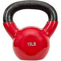 Sunny Health & Fitness Vinyl Coated Kettlebell 6.8kg