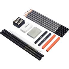 Amazon Basics Sketch & Drawing Art Pencil Kit 17-pack