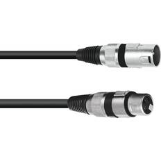 Omnitronic XLR - XLR M-F 0.5m