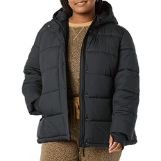 Women's Heavyweight Long-Sleeve Hooded Puffer Coat