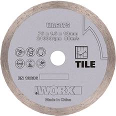 Worx Tilbehør til elværktøj Worx Diamantklinge 76 X 10Mm