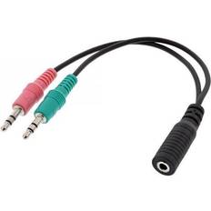InLine iPhone/iPad headset kabel. 1.5m
