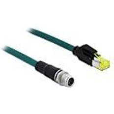 Kabler DeLock CAT 6a kobberfletning SFTP 2m Patchkabel