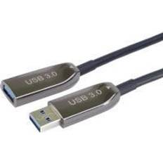 PremiumCord optisk forlænger AOC-kabel USB 3.0 A/Male