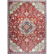 Iranska Mattor Arkiio Handknuten Persisk Patinamatta Tabriz 235x320 Röd, Grön