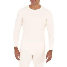 Cotton - Men Base Layers Fruit of the Loom Men's Waffle Thermal Underwear Crew Top