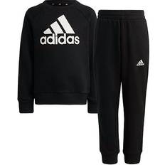 Adidas tracksuit kids adidas LK Bos Jog FT - Black/White (HG4464)