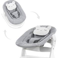 Hauck Bear Alpha 2in1 Bouncer-Light Grey/Pastel (New)