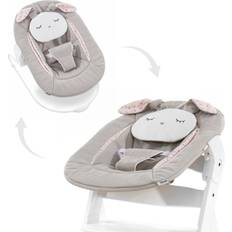 Foldable Bouncers Hauck Powder Bunny Alpha 2in1 Bouncer-Beige Bloom (New)