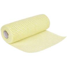 Équipements et Produits de Nettoyage Non Woven Cloths Yellow Pack of 100 CS808 Jantex