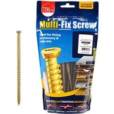 Building Materials Timco Flat Countersunk Multi-Fix Concrete Screws Pack