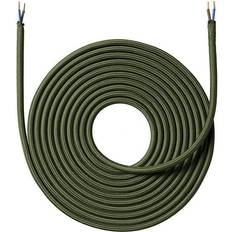 Stofledning 4 meter, Kaki Grøn