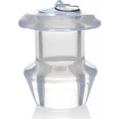 Sexleksaker Master Series Ass Bung Clear Hollow Anal Dilator with Plug Large