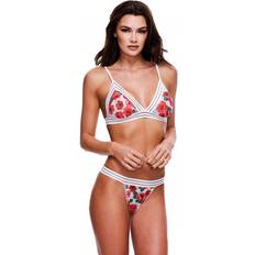 Baci Lingerie White Floral and Lace 2-pcs Bra Set