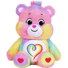 Care Bears 22077 35,5 cm (14 tum) medelstor plyschleksak, gosiga leksaker för barn, mjuka leksaker för flickor och pojkar, söta teddies lämpliga för flickor och pojkar i åldern 4 år