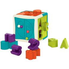 Clasificadores de Formas Shape Sorter Cube, Battat Montessori Toys