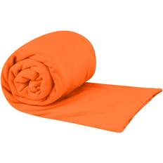 Heimtextilien Sea to Summit Pocket Trek Badezimmerhandtuch Rot, Orange (150x)
