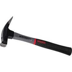 Maurerhämmer Peddinghaus Rough Magnetic Carpenters Fiberglass-Handle, Black/Grey Maurerhammer