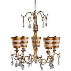 Flambeau Tivoli 5 Light Arm Pendant Lamp