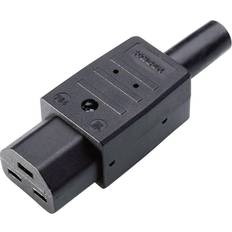 764/sw/C Varmapparat-stik C15A/C16A 764 Tilslutning, lige