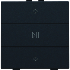 Forstærkere & Modtagere Niko Audio Tryk Med Led, Black Coated, Nhc