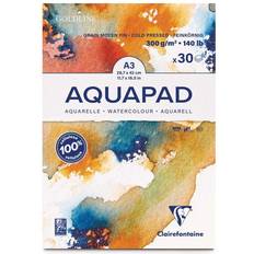 Papiers aquarelle Clairefontaine Akvarellblock 300g A3