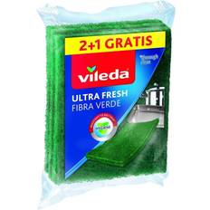 Vileda Svamp 3 Dele Grøn
