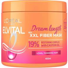 Hiusten naamiot L'Oréal Paris Elvital Dream Length XXL Fiber Mask 400 ml