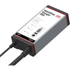værkstedslader 12 volt 25 amp